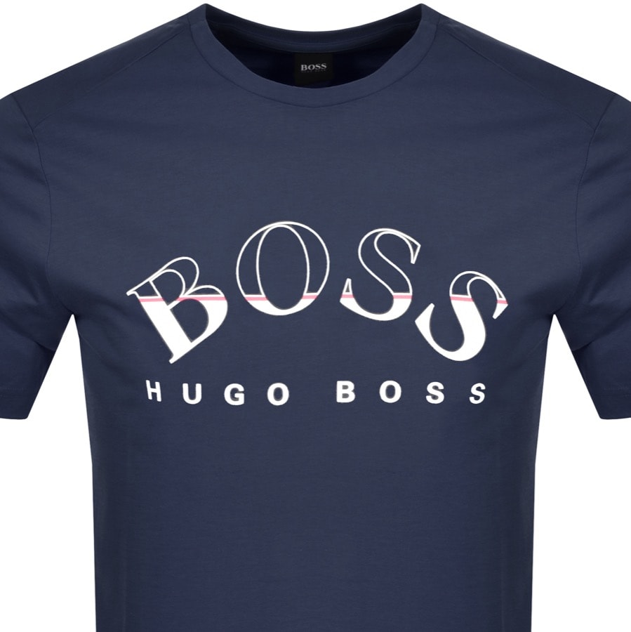 Alternative Image for ProductBOSS Tee 1 T Shirt Navy2